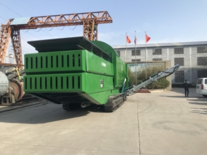 Upsen ugt2255 theo dõi xách tay trommel screeners giá Crawler di động trommel screener - Product Image 4