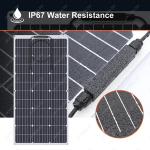 <span class=keywords><strong>Panneau</strong></span> <span class=keywords><strong>solaire</strong></span> flexible 160W/12V ETFE panneaux solaires monocristallins de qualité A sortie stable hors réseau pour camping-car marin camping camping-car - Product Image 5