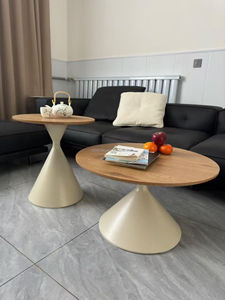 Hot Bán Bàn Cà Phê Hiện Đại 2025 Thiết Kế Mới Bảng Nhỏ Cho Căn Hộ Đồ Nội Thất Gỗ Màu - Product Image 5