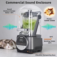 Mesin Blender Juicer Kedap Suara Multifungsi, Pengolah Makanan Bayi Basah dan Kering, Mixer, Penggiling, Blender Susu Kedelai