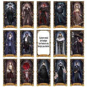 Lot de badges émaillés fantômes effrayants et mignons pour Halloween - Badges métalliques personnalisés OEM/ODM en stock pour commandes commerciales et reventes au détail - Product Image 6