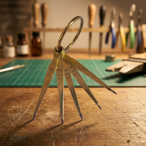 Kit de test de bijoux en laiton Eagle avec aiguilles réglables pour l'essai de l'or, jauge de mesure de bagues et service de fabrication d'échantillons de 5 kg pour la fabrication de bijoux - Product Image 3