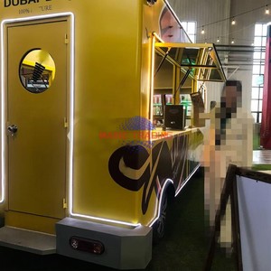 Food Catering BBQ <b>Beer</b> Pizza Food Trailer Truck with Fully Kitchen Equipped Restaurant - Product Image 4