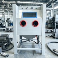 Machine de sablage complète avec compresseur d'air, prête à l'emploi pour les usines