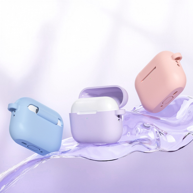 Verified Supplier's Fashionable Liquid Silicone Case for Apple for AirPods Protective Cover for Airpods 1 2 3 Pro
