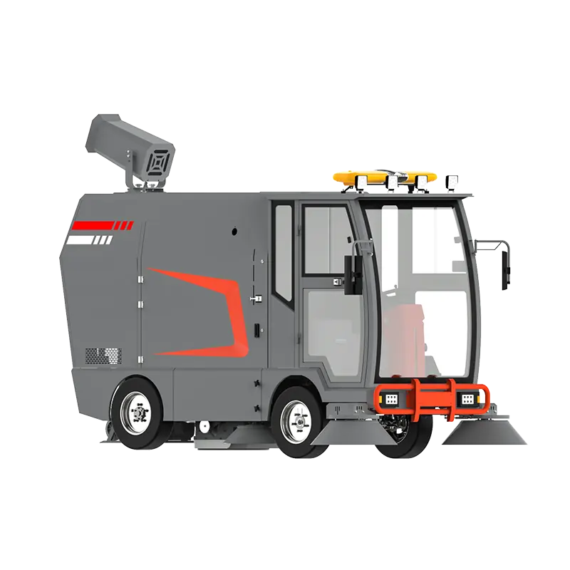 Industrial Park Commercial Outdoor Driving Electric Cleaning Equipment Road Street Floor Sweeper