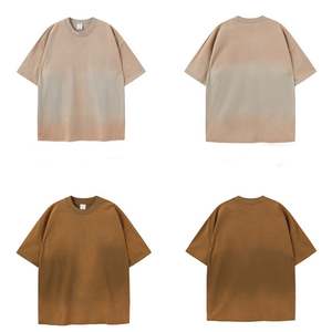 Camisetas Unisex al por Mayor, Personalizadas con Impresión, 100% Algodón, Anti-Pilling, 270g, Estilo Vintage, Tallas Grandes para Hombre - Product Image 3