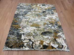 Alfombra Moderna Abstracta de Lujo para Sala de Estar, Alfombra Decorativa Suave para Hogar y Hotel - Product Image 1