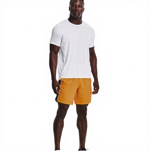 OEM Custom Wholesale Men's Crew Neck Short Sleeve Athletic Sport Running T-shirt Breathable Quick Dry Lightweight 100% Polyester - Product Image 2