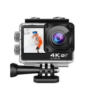 Caméra d'action à double écran Ausek 4k Caméra d'action Yi 4k ultra hd Caméra de moto - Product Image 1