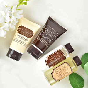 Ensemble cadeau de bain <span class=keywords><strong>Olivee</strong></span>, gel douche blanchissant biologique, lotion pour le corps, beurre corporel, gommage - Product Image 3