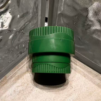 Raccord de Transition Écologique en PPR Vert pour Alimentation en Eau, Raccord Réducteur pour Tuyau PPR, Douille pour Plomberie Eau Chaude et Froide 40*32mm