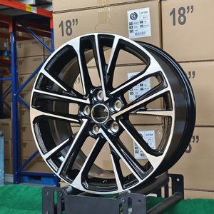 Rines de Aleación de Aluminio Xinlin 18x8J ET50 Flow Forming Negros con PCD5x114.3 para Camry, Alphard, Crown, Avalon, Corolla - Product Image 5