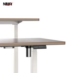 أمازون الأعلى مبيعًا أثاث مكتبي منزلي ذكي مريح طاولة كمبيوتر ارتفاع 4 أرجل قابل للتعديل مكتب رفع - Product Image 6