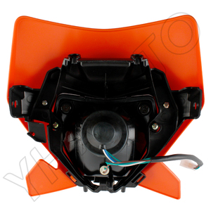 YHMOTO Motorbike Headlight Scheinwerfer for KTM 2024 EXC XC W 150 250 300 450 500 SIX DAYS <b>LED</b> Headlamp - Product Image 5