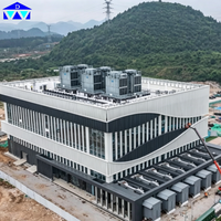 Structure en acier personnalisée pour postes de transformation de puissance de 10-15 kN/m² pour centres de données