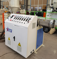 Machine de revêtement automatique WOLJIA pour tuyaux et tringles à rideaux en acier inoxydable, ligne d'extrusion de tuyaux revêtus de PE avec extrudeuse de tuyaux en plastique