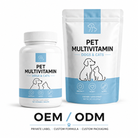 Poudre multivitaminée pour animaux de compagnie pour chiens et chats Fabricant OEM sous marque privée