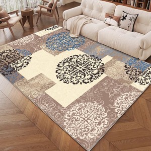 Alfombra rectangular abstracta nórdica de imitación de cachemira, antideslizante, para sala de estar, dormitorio, 80x150 cm - Product Image 5