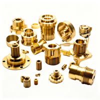 Pièces usinées en laiton, accessoires de quincaillerie sur mesure, pièces en laiton, tournage CNC de haute précision, quincaillerie métallique industrielle