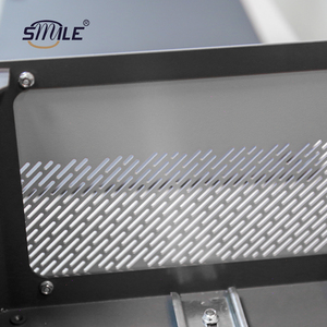 CHNSMILE Red doméstica compacta Gabinete de metal de aluminio y acero Caja OEM para electrónica e instrumentos Recubierto de polvo - Product Image 2