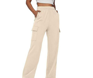 Vente en gros Pantalon cargo Pantalon décontracté pour <span class=keywords><strong>femme</strong></span> <span class=keywords><strong>Vêtements</strong></span> pour <span class=keywords><strong>femme</strong></span> Pantalon pour <span class=keywords><strong>femme</strong></span> Pantalon taille haute avec poche - Product Image 2