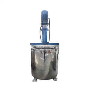 ss304 dispersing kettle Paint Coating Platform Mixer Mixing Kettle with leg dispersion kettle