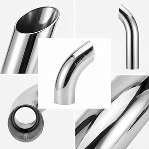 Tuyau d'échappement universel AsiaLink pour camion, diamètre réduit <span class=keywords><strong>de</strong></span> 7 à 5 pouces, en acier poli miroir, système d'échappement pour camion - Product Image 4