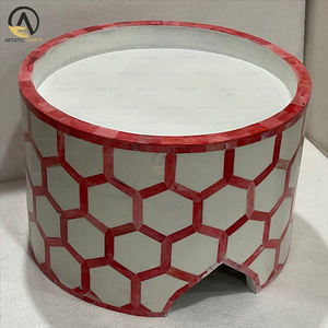 Support de gâteau en incrustation d'os de luxe fait à la main support de service de dessert décoratif tendance pour le service et la présentation de gâteau - Product Image 6