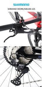 Bicicleta de Montaña de Alta Gama con Suspensión Completa de 24 Velocidades y Doble Suspensión para Aventuras al Aire Libre Mb-05 - Product Image 6