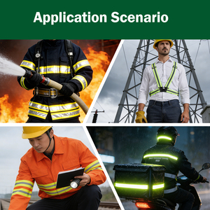 Cinturón Reflectante Elástico Personalizado, Correa de Poliéster, Cinta de Nailon con Recubrimiento Day <span class=keywords><strong>Glo</strong></span> para Correa de Perro - Product Image 5