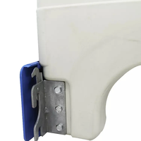 Fabricant prix d'usine ABS accessoires de lit de soins infirmiers d'hôpital ABS panneau de tête et de pied d'usine
