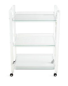 <strong>Bar</strong> Cart Hot Sale Custom Clear Acrylic Eco-friendly Kitchen Furniture Dining Room Furniture Modern Hotel Furniture Hotel <strong>Trolley</strong> - Product Image 3