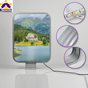 Quảng cáo khuyến mãi chân không hình thành hộp đèn cho thực phẩm lành mạnh Áp phích sáng tạo hiển thị với không thấm nước LED và bạc khung - Product Image 5