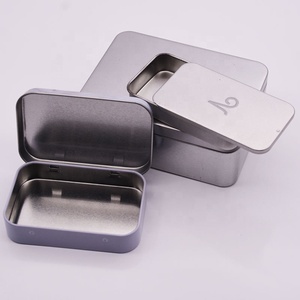 Tùy Chỉnh Hình Chữ Nhật Kim Loại PVC Container Trượt Nắp Bản Lề Altoids Hộp Thiếc Cho Thực Phẩm Sô Cô La Tùy Chỉnh In Thiết Kế Trống - Product Image 5