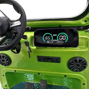 Holladay 800W elektrische vierwieler met dak, comfortabele zitting, geschikt voor in de stad, elektrische golfkar te koop. - Product Image 5