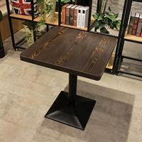 Ensemble table et chaises vintage en gros pour cafés, restaurants occidentaux, bars, restaurants de fondue, snack-bars, restaurants de burgers et salons de thé