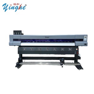Yinghe 1.8m i3200tête d'impression imprimante à jet d'encre numérique éco-solvant intérieur affiche petits prix fournisseurs PVC bannière toile autocollant - Product Image 5