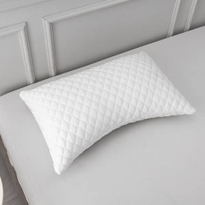 Nouveau produit ménage couleur unie confortable <span class=keywords><strong>Anti</strong></span>-acariens lavage à la main cou soutien mousse à mémoire oreillers de lit - Product Image 2