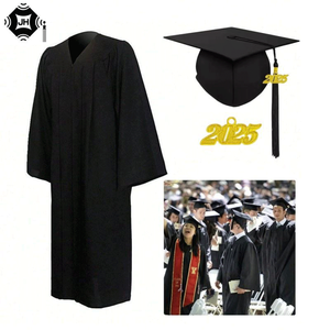 JH Vente en gros <span class=keywords><strong>Robe</strong></span> de fin d'études pour adulte mate Casquette Tassel Stole Honor Cord Set <span class=keywords><strong>Robe</strong></span> de cérémonie pour adulte <span class=keywords><strong>Robe</strong></span> de fin d'études - Product Image 6