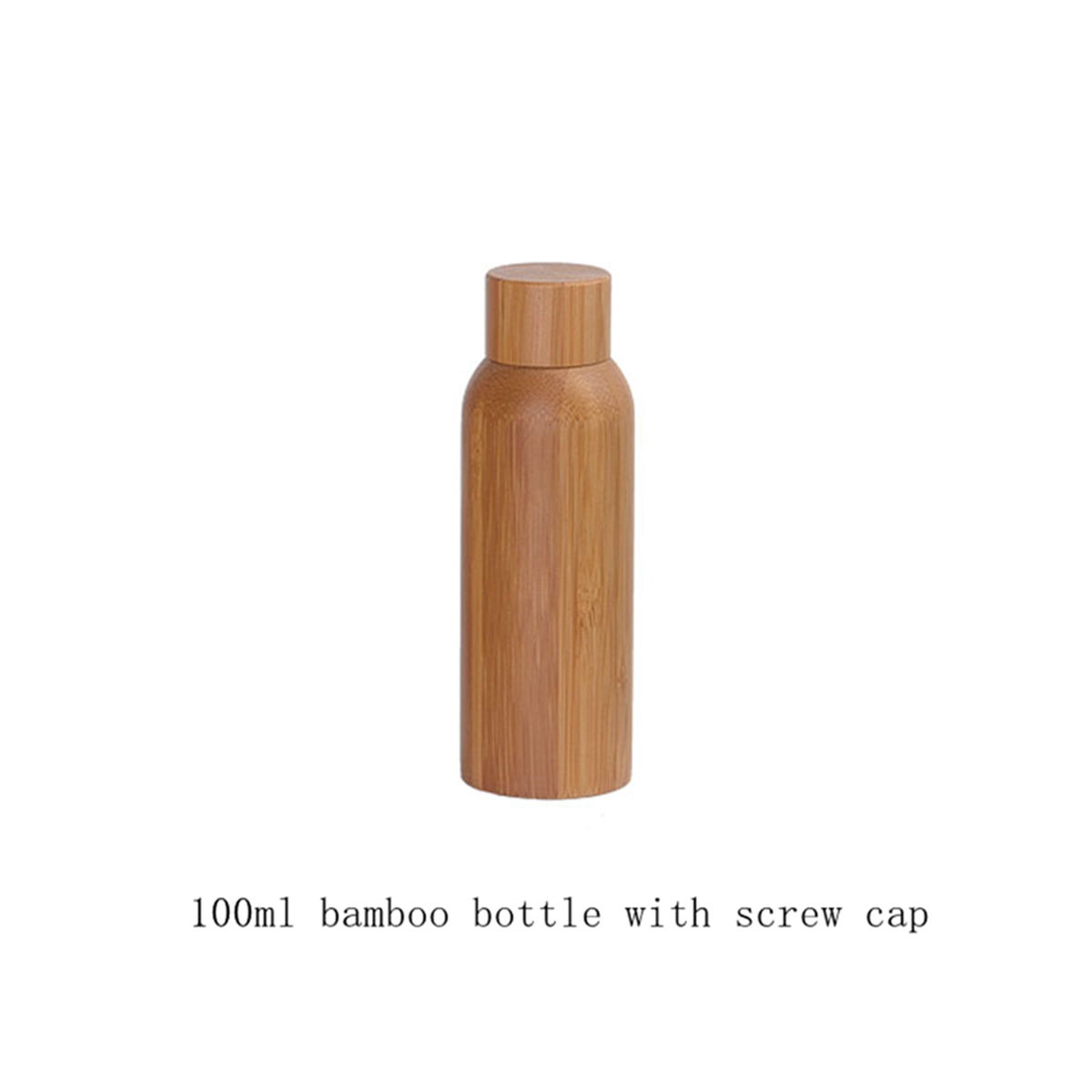 bouteille à bouchon en bambou