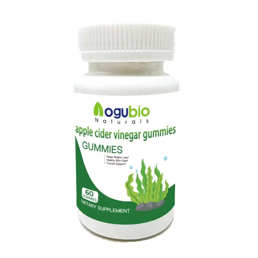 Aogubio Adelgazamiento Vinagre de Sidra de Manzana Suplementos Al por Mayor Vitaminas Adelgazantes Gomitas de Vinagre de Sidra de Manzana