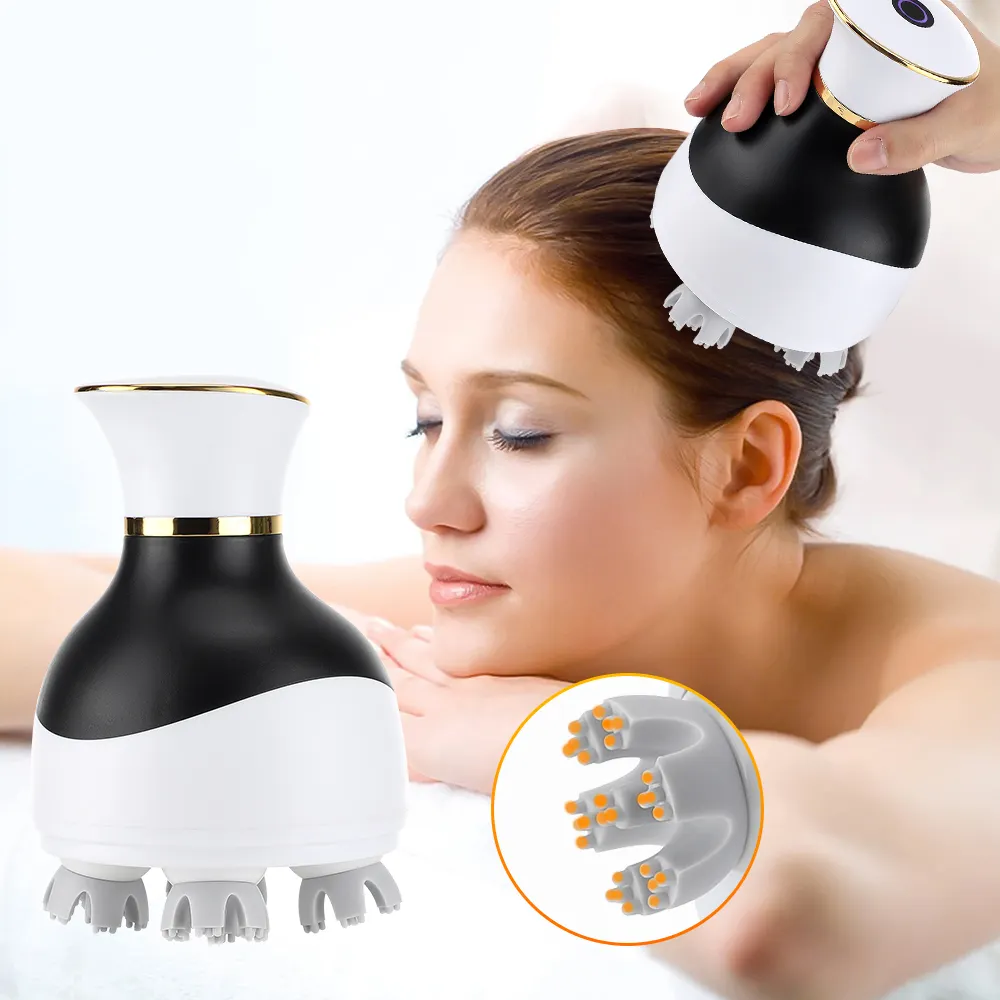 Multifunctional 3D Kneading Neck Shoulder Leg Deep Tissue Body Massager Electric Claw Head Massager