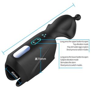 Glande <span class=keywords><strong>vibratore</strong></span> automatico <span class=keywords><strong>per</strong></span> gli uomini adulti prodotti del sesso masturbatore Dildo <span class=keywords><strong>vibratore</strong></span> <span class=keywords><strong>pene</strong></span> Trainer di ritardo duraturo giocattoli sessuali - Product Image 5