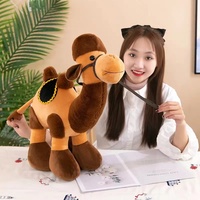 Dalam stok kawaii lembut lucu boneka unta plushie peluche boneka binatang tiruan boneka unta gurun mainan mewah