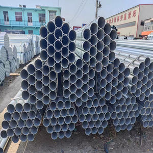 Заводская горячая Распродажа оцинкованная труба диаметром 110 мм 2,9 мм толщина оцинкованная круглая труба из углеродистой стали - Product Image 4