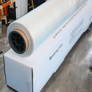 Film de masquage souple anti-humidité pour peinture automobile Body Shop, film plastique enroulé de 300 m pour moulage par soufflage, modèle ASMF-41587 AOS - Product Image 2