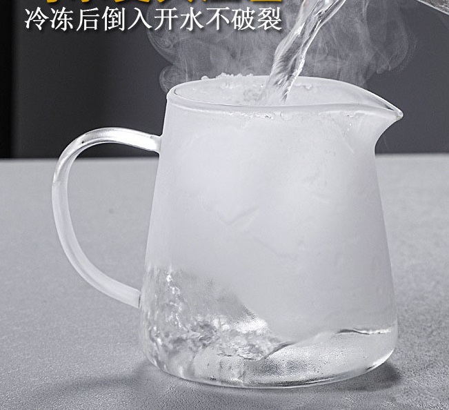 Fast delivery 1L glass Jug & glass Pitcher with ss-304 tea influser Glass drinking jug