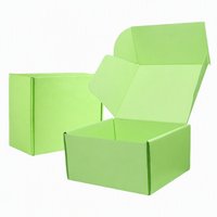 Verpakkingen van golfkarton met aangepast logo, kleurrijke bedrukte verzenddozen voor cosmetica/kleding, opvouwbare verpakkingsdozen