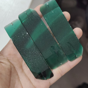 Esmeralda de Zambia cultivada en laboratorio, rubí en bruto, turmalina rosa, gemas sin cortar, materia prima para la elaboración de gemas sueltas. - Product Image 6